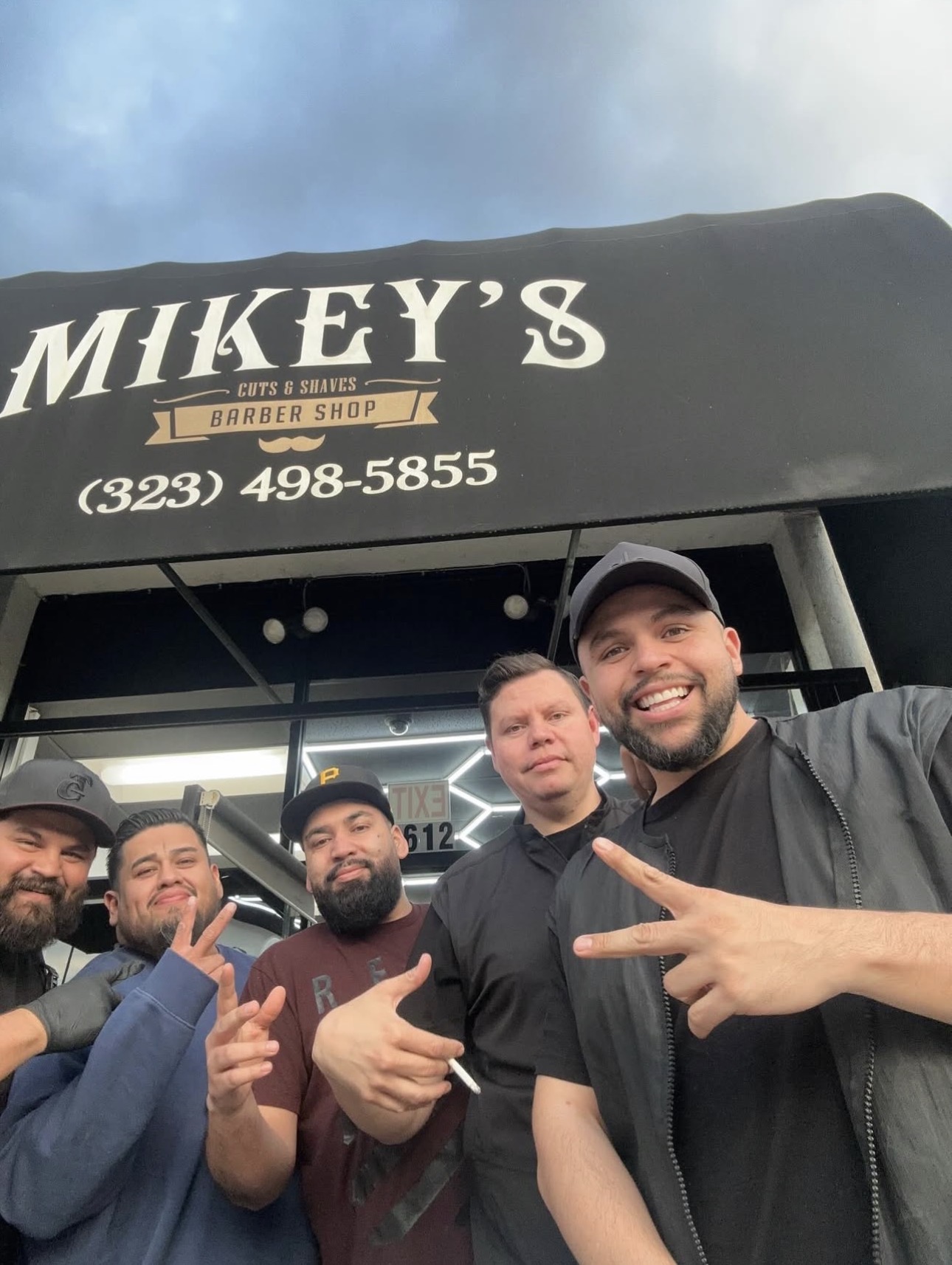 The Mikey's Barbershop Team